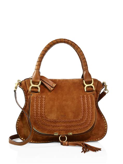 chloe marcie medium satchel dupe|chloe marcie suede.